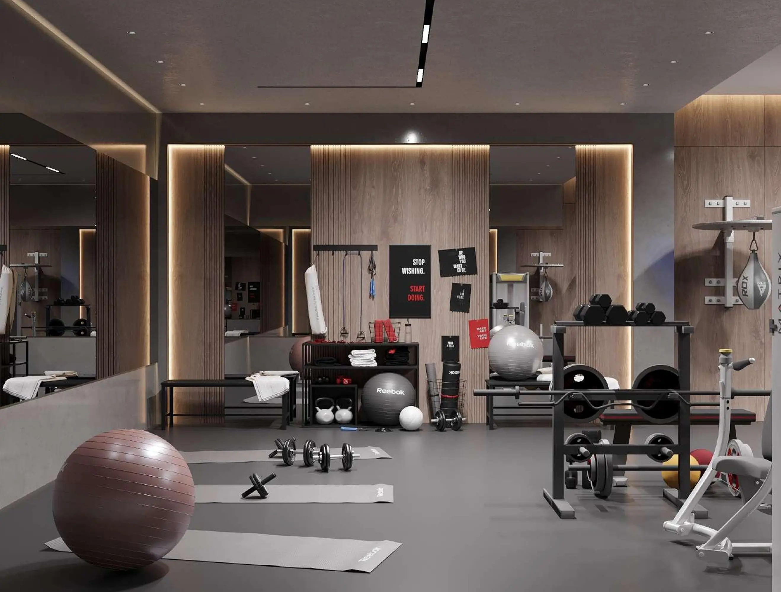 Fitness room